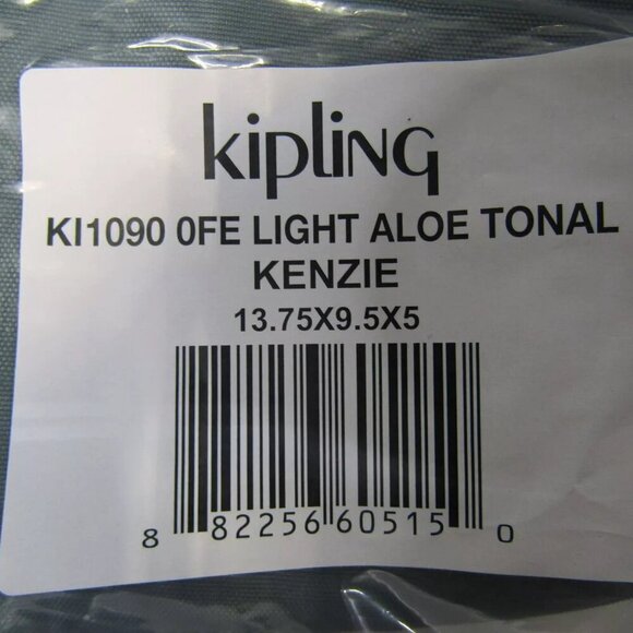 NEW KIPLING Kenzie Shoulder Bag - Light Aloe Tonal - Picture 7 of 8